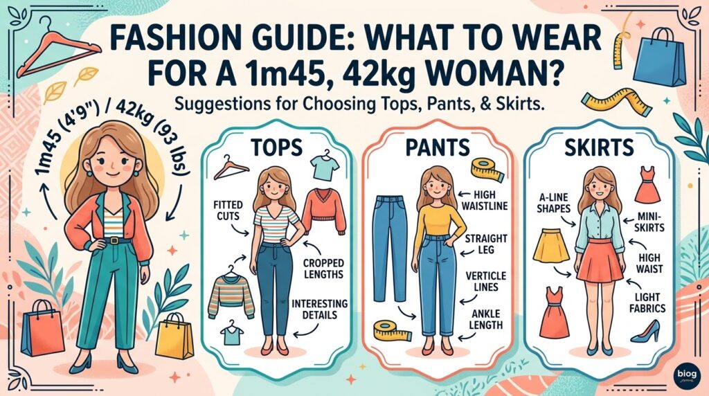 1m45 42kg mặc size gì nữ? Gợi ý chọn áo, quần và váy 1 1m45 42kg mặc size gì nữ - các bước thực hiện chi tiết