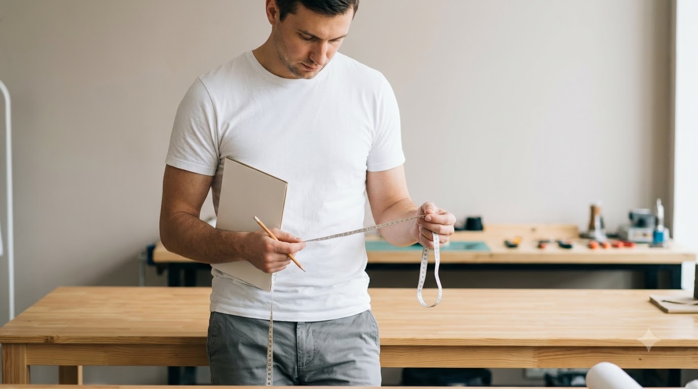 bảng size quần tây nam - các bước thực hiện chi tiết