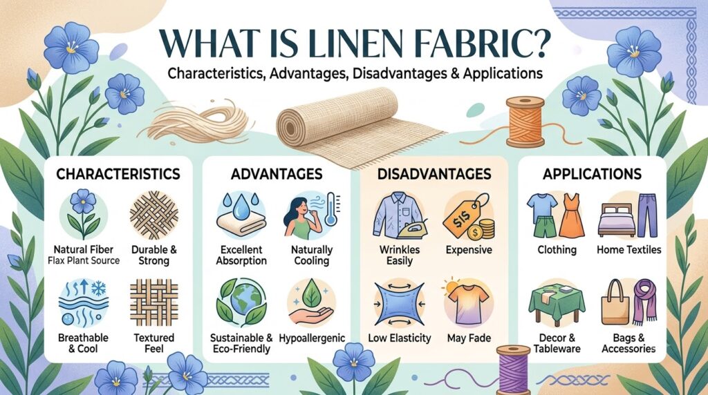 Vải linen là gì? Đặc điểm, ưu nhược điểm và ứng dụng 1 vải linen là gì - các bước thực hiện chi tiết