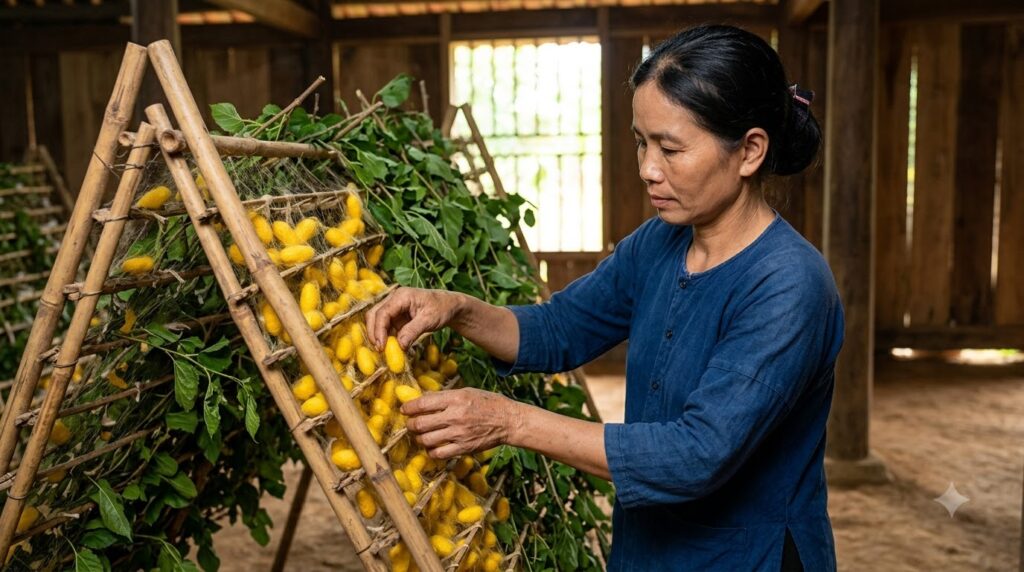 vải lụa tơ tằm là gì - hướng dẫn