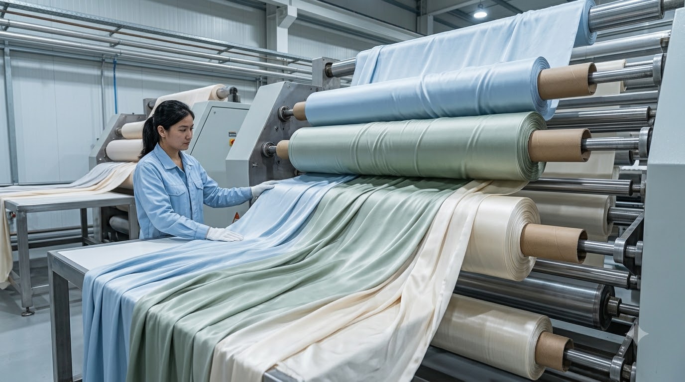 vải rayon là gì - kết quả thành phẩm