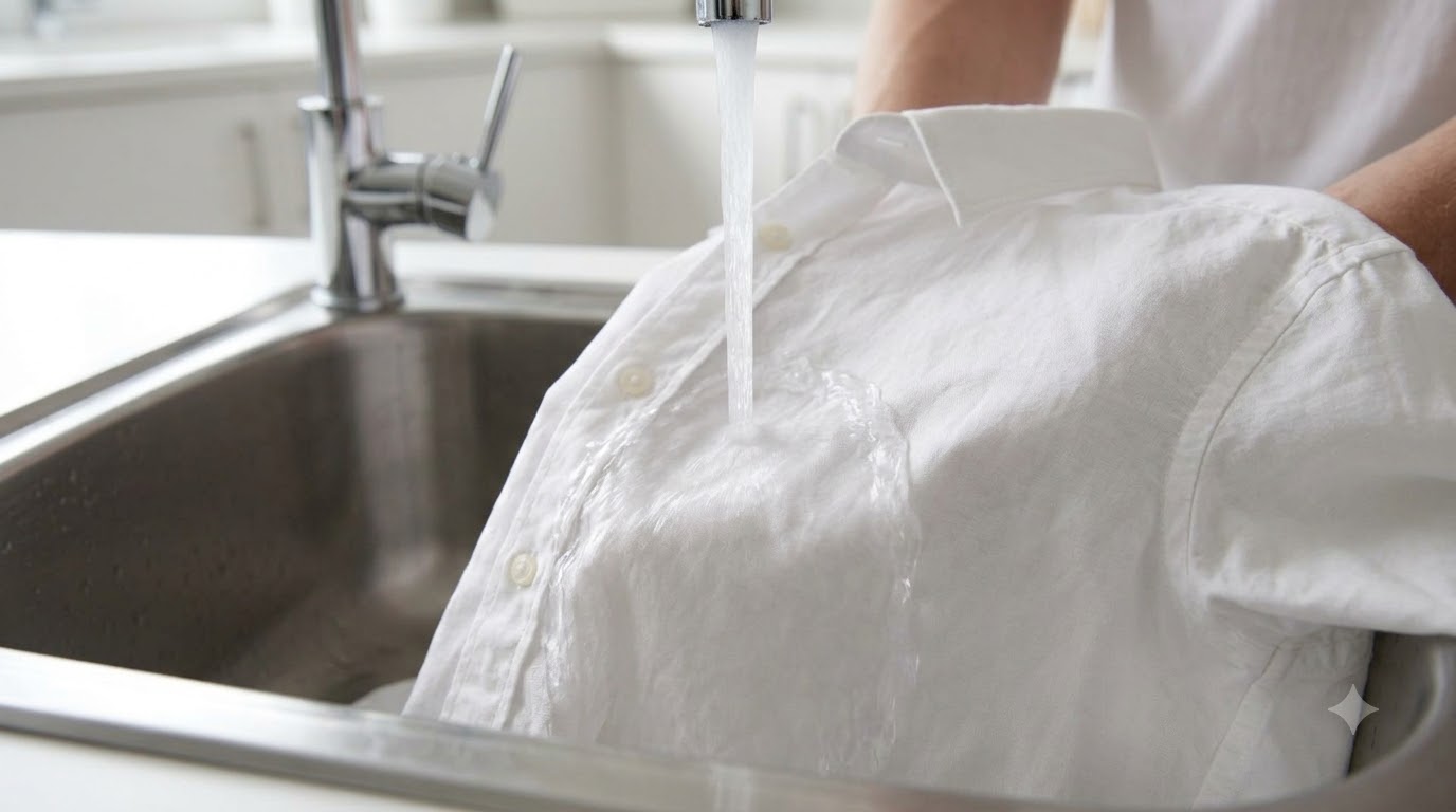 Kết hợp baking soda và dung dịch tẩy rửa cho cách tẩy vết socola trên áo Kết hợp baking soda và dung dịch tẩy rửa cho cách tẩy vết socola trên áo