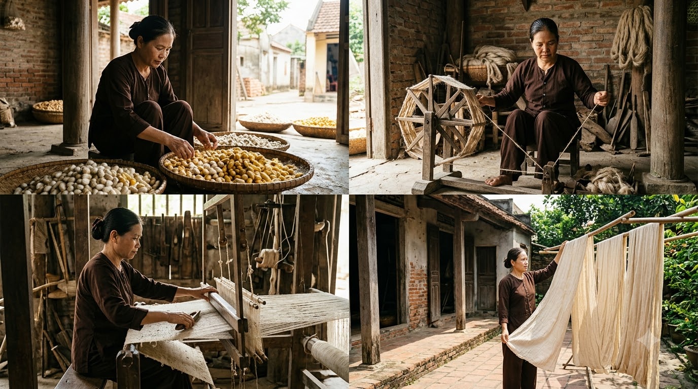 Khám phá nguồn gốc lịch sử và khái niệm vải đũi là gì