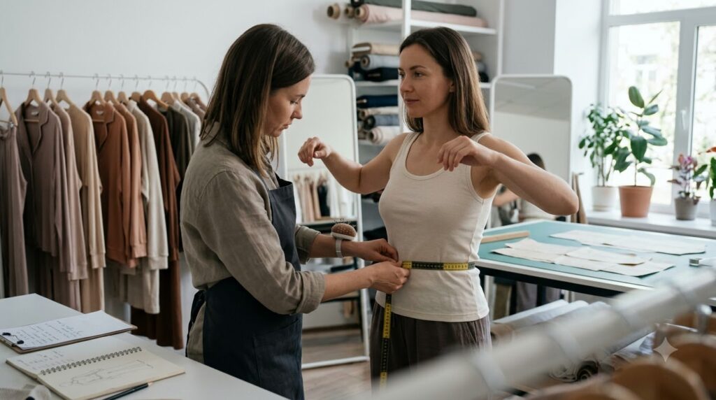 Mẹo xử lý tình huống khi số đo nằm giữa hai kích cỡ