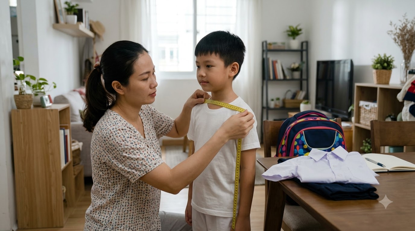 Quy chuẩn kích cỡ đồng phục học sinh trung học cơ sở và phổ thông Quy chuẩn kích cỡ đồng phục học sinh trung học cơ sở và phổ thông