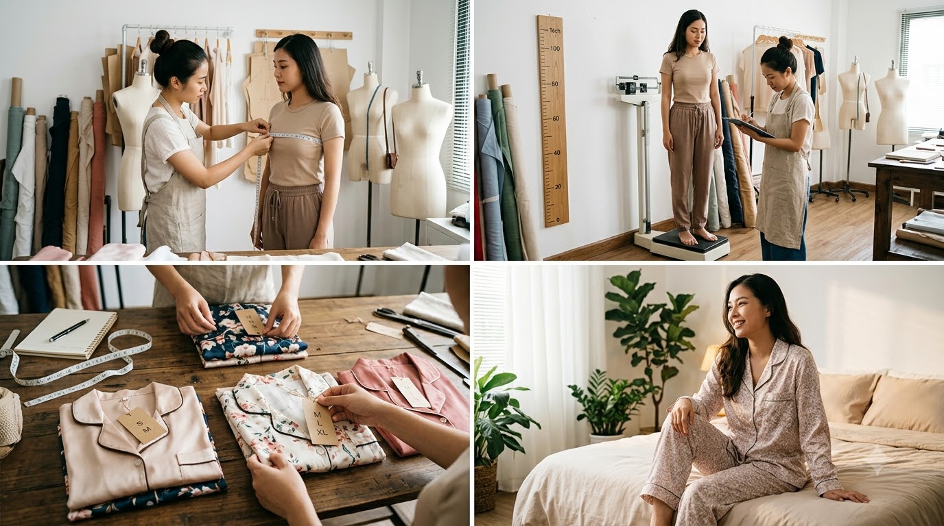 Tầm quan trọng của việc lựa chọn đúng bảng size đồ bộ nữ